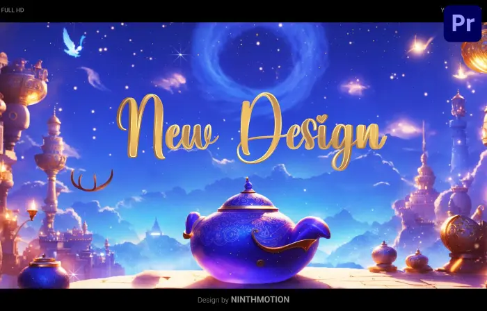 Arabic 3D Design Teaser